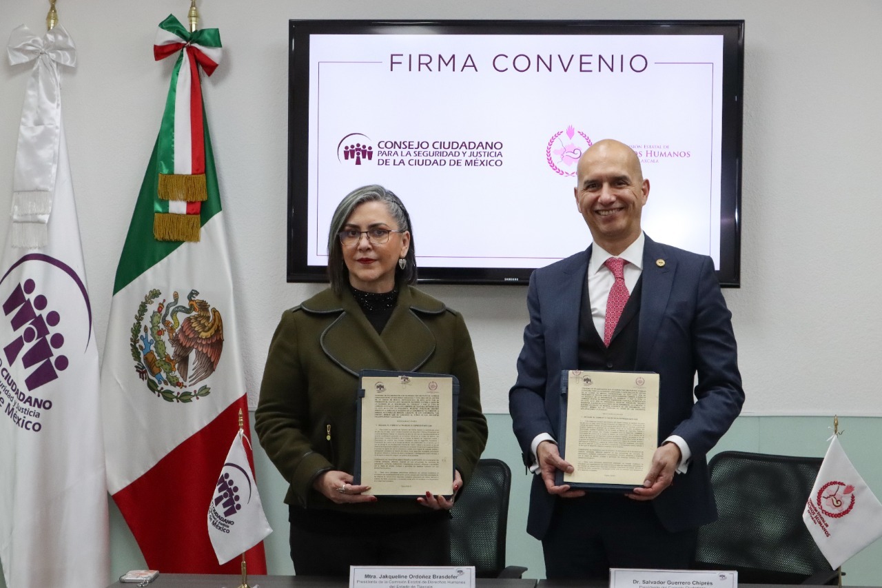 BUSCAN CEDH Y CONSEJO CIUDADANO VISIBILIZAR DELITOS EN TLAXCALA